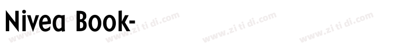 Nivea Book字体转换